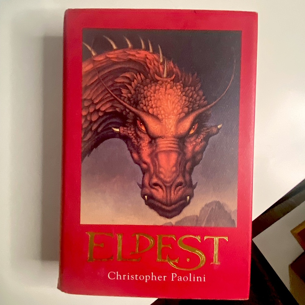ELDEST BY CHRISTOPHER PAOLINI hardcover book 2